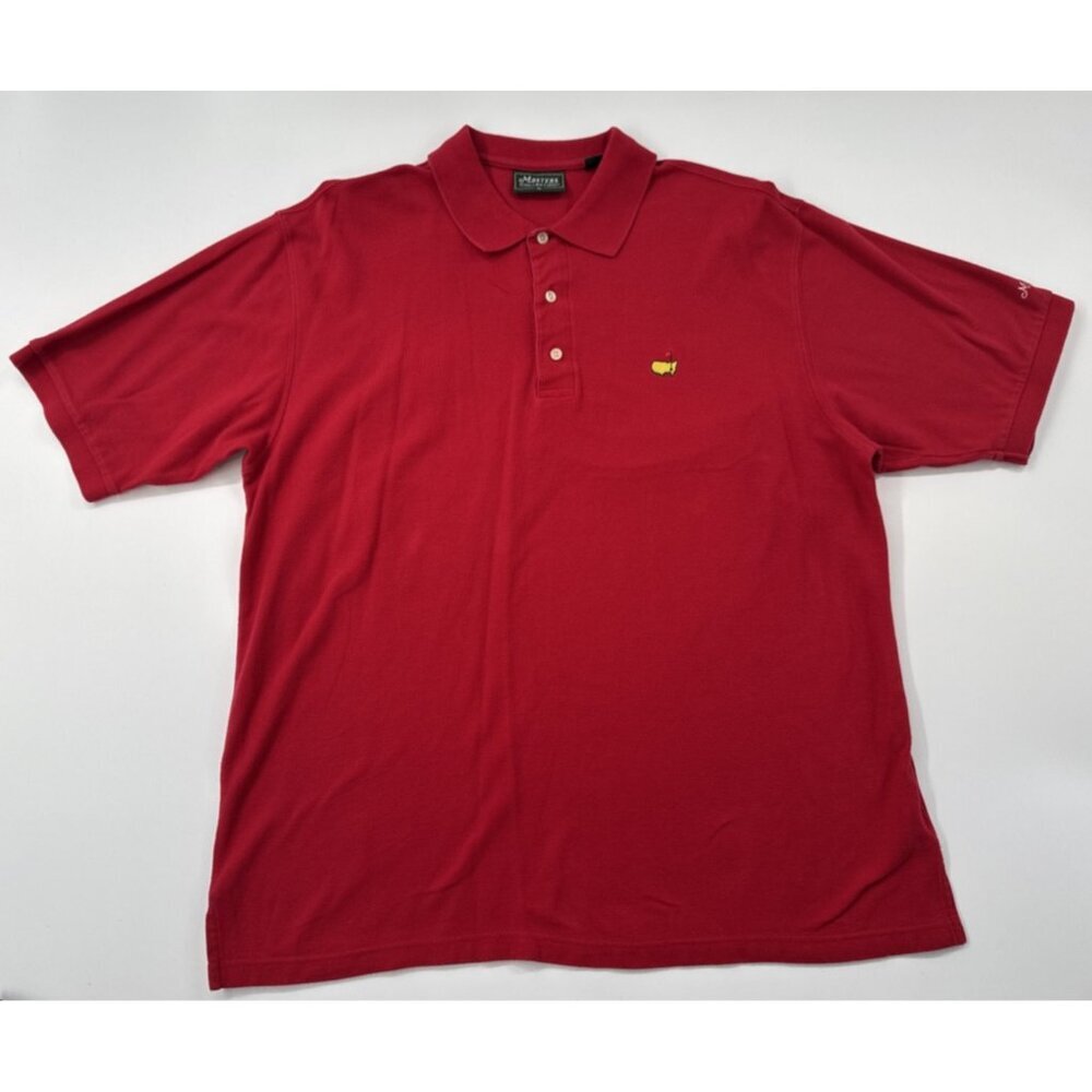 Masters Red Polo Shirt